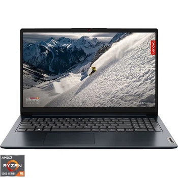 Ноутбук Lenovo IdeaPad AMD Ryzen 5 5500U, 6 ядер, 15, 6, Full HD, 24 ГБ DDR4, 1020 ГБ SSD, Abyss Blue