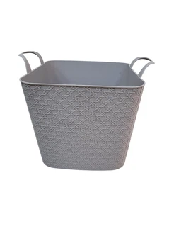 Корзина 27*30*23см з ручками пластикова