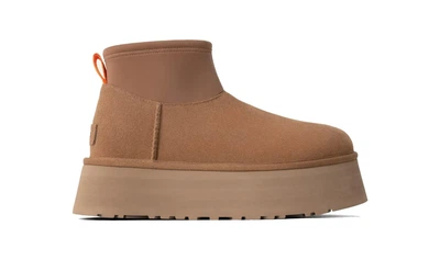 Жіночі уггі UGG Classic Mini Dipper Chestnut (1168170-CHE) 37 Каштан