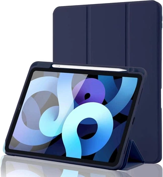 Чехол Smart Case для iPad Pro 12.9 с держателем для стилуса противоударный аксессуар для защиты и удобства использования