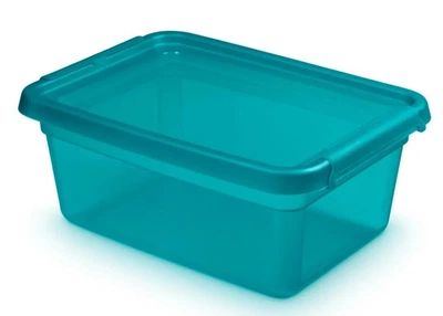 Контейнер для зберігання 12,5 л 38x28x16 см Orplast BaseStore Color універсальний синій (2522Blue)