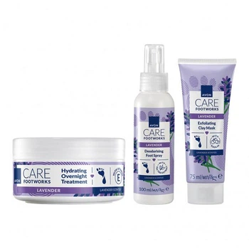 Колекція для ніг Лавандовий рай Avon Foot Works