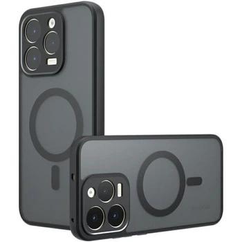 Захисний чохол Deexe Matte Skin with MagSafe для Realme 15T - Black