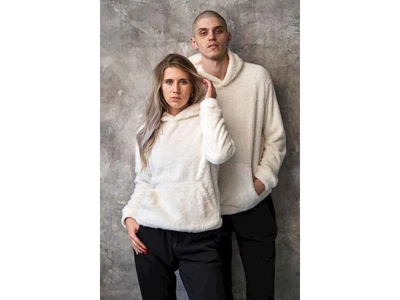 Кофта OSM білий cпортивна Тедді жін р.3XL