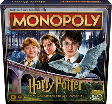 Gra planszowa Hasbro Monopoly Harry Potter (wersja angielska) F9422 (5010996264398)