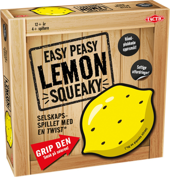 Настільна гра Tactic Lemon Squeaky (латвійська та литовська версії) 60439 (6416739604398)