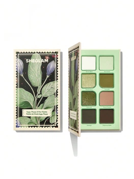 Палетка теней зеленая Please 8-Pan Palette от SHEGLAM оттенок Sage