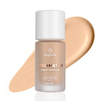 Тональний крем Bogenia MATCH Foundation №02 Neutral, BG609