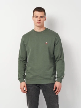 Свитшот мужской Tommy Hilfiger 11376.3 L Хаки (smt2000000022352)