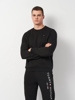 Світшот чоловічий Tommy Hilfiger 11400.1 L Чорний (smt2000000000024639)