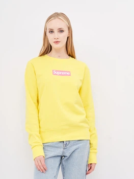 Свитшот Supreme 10362.8 S (42) Желтый