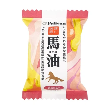 PELICAN Horse Oil зволожуюче мило з кінським жиром, 80 гр