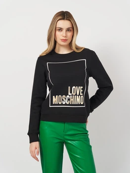 Світшот жіночий Love Moschino 11285 34 (40) Чорний (2000000000749)