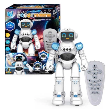 Робот Галактик "WToys", українське озвучення, LED-підсвітка, сенсорні датчики, рух, 6 пісень, 6 історій (62313)