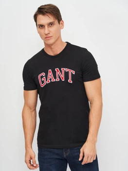 Футболка GANT 10733.1 S (44) Черная