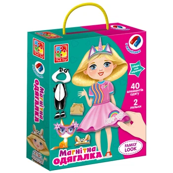 Игра настольная "Магнитная одевалка" VT3702-21