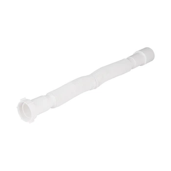 Гофра для мойки Lidz G002 01 1 1/2"длина 1200 мм Пластик белая (SD00042776)