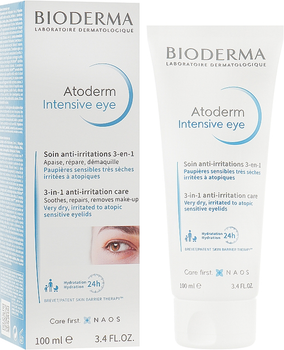 Bioderma Atoderm Intensive Eye Soin Anti-Irritations 3-en-1, крем под глаза