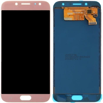 Дисплей для Samsung J730 J7 2017 рожевий, Rose Gold, OLED