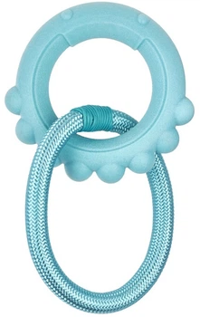 Іграшка AnimAll GrizZzly Baby 0396 Восьминіг з канатом PS1066 13.5 х12.8х2.6 см М'ятна (6914068020396)