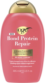 Восстанавливающий кондиционер для волос OGX Bond Protein Repair с протеинами 385 мл (3574661818467)