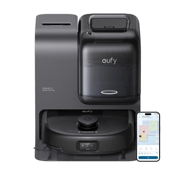 Робот-пилосос з вологим прибиранням Eufy Omni E28 Black (T2352G11)