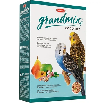 Корм PADOVAN GrandMix Cocorite 400гр, для волнистых попугаев
