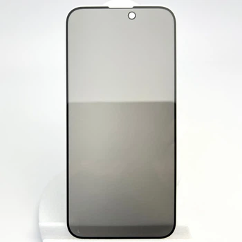 Защитное стекло антишпион для Apple iPhone 14 PRO приватное глянец для айфон anti spy glass full glue privacy 5D 6.1