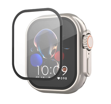 Защитное стекло на Smart watch 49 mm Ultra Гибкое 3D смарт часы ультра 49 мм glass full glue anti shock