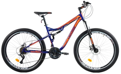 Велосипед горный 27.5 дюймов Crossride Everest, рама 18" (Оранжевый)