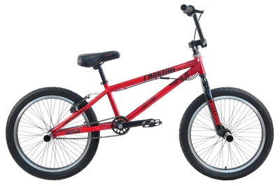 Велосипед трюковой Crossride BMX Phantom 20 дюймов, рама 10" (Красный)