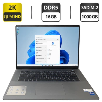 Ноутбук Dell Inspiron 16 Plus 7640 / 16" (2560x1600) IPS / Intel Core i7-13620H (10 (16) ядер по 3.6 - 4.9 GHz) / 16 GB DDR5 / 1000 GB SSD M.2 / Intel UHD Graphics / WebCam б/у