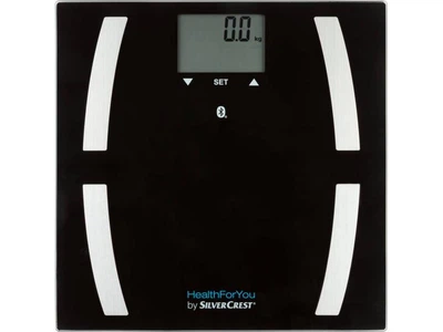 Весы напольные аналитические Silver Crest SBF 77 black