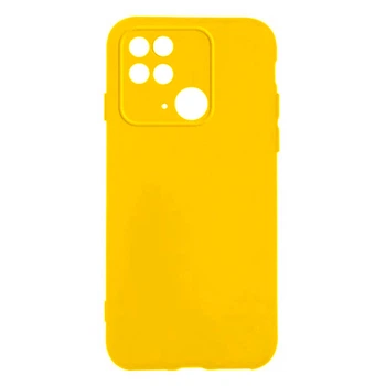 Чохол Silicone Cover для Xiaomi Redmi 10C Yellow