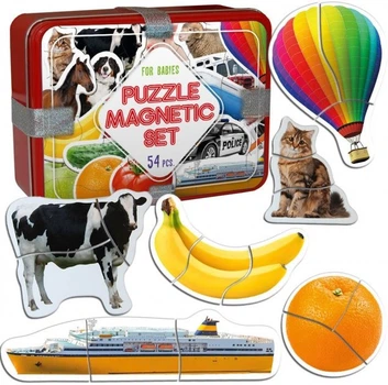 Набор магнитных пазлов Magdum "Baby puzzle" ML4031-62 EN