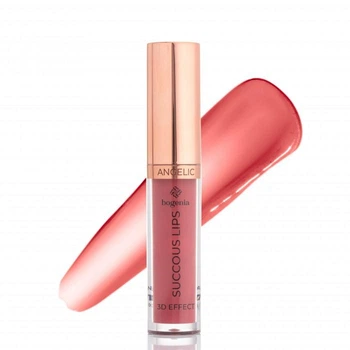 Блеск для объема и ухода за губами Bogenia Angelic Succous Lips 3D Effect 001 Melancholy 5.2 мл