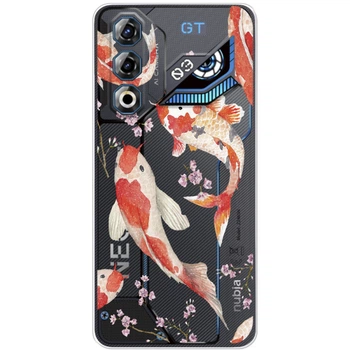 Силіконовий чохол BoxFace ZTE Nubia Neo 3 GT 5G Japanese Koi Fish (68871-cc3)