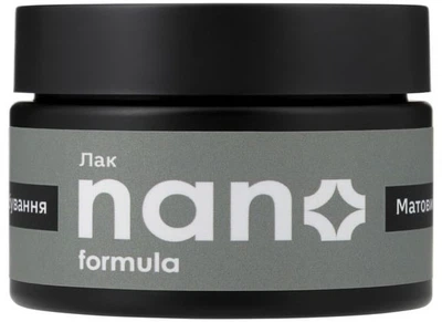 Лак матовий для гладкої шкіри Nano formula 100 мл (4820291820714)