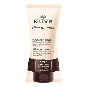 Набор ДУО Медовая Мечта крем для рук и ногтей Nuxe Reve de Miel Hand cream Kit 2* 50 мл