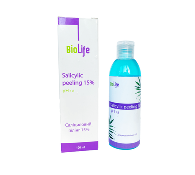 Салициловый пилинг 15% BioLife, 100 мл