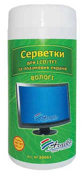 Салфетки для экранов Арника LCDTFT и плазменных мониторов 100 шт (30661)