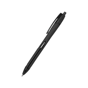 Ручка шариковая Unimax Aerogrip черный 0,7мм автомат (ux-136-01)