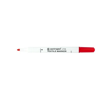 Маркер для ткани Centropen Textile 2 мм Красный (2739/02)