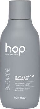 Шампунь Montibello Hop Blonde Glow освітлюючий нейтралізуючий відблиск для світлого та освітленого волосся 300 мл (8429525541102)