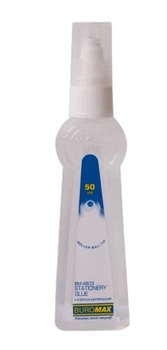 Клей канцелярский Buromax Buromax 50мл шариковый механизм силикатный (BM.4803)