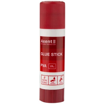 Клей-карандаш ПВА Axent 25 г (7103-A)