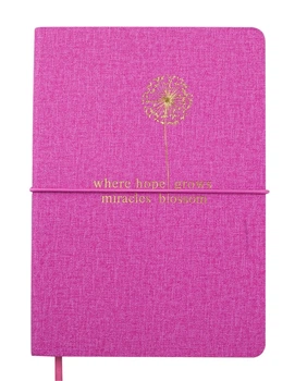 Записная книга блокнот Buromax NICE A5 96 л точка иск.кожа малиновый (BM.295315-29)