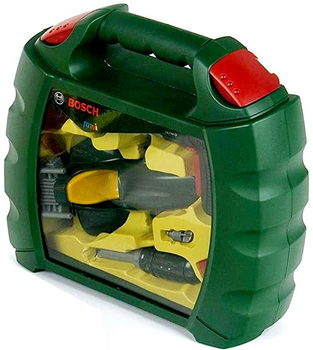 Zestaw do zabawy Klein Walizka Bosch z autem i wkretarka (4009847083753)