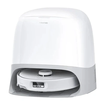 Робот-пилосос з вологим прибиранням Roborock Qrevo Curv White