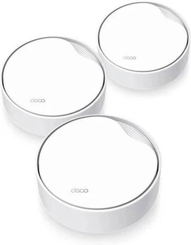 Бездротовий маршрутизатор (роутер) TP-Link Deco X50 PoE 3-Pack